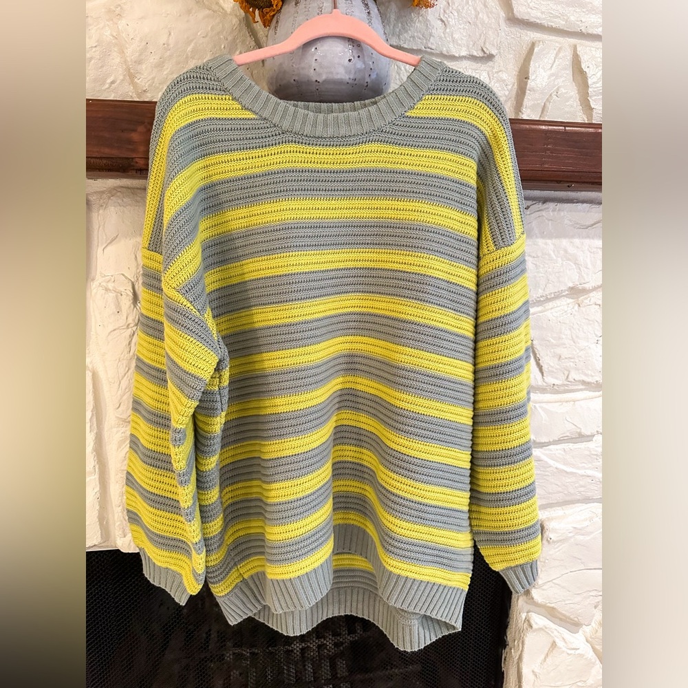 Free People links pullover NWOT